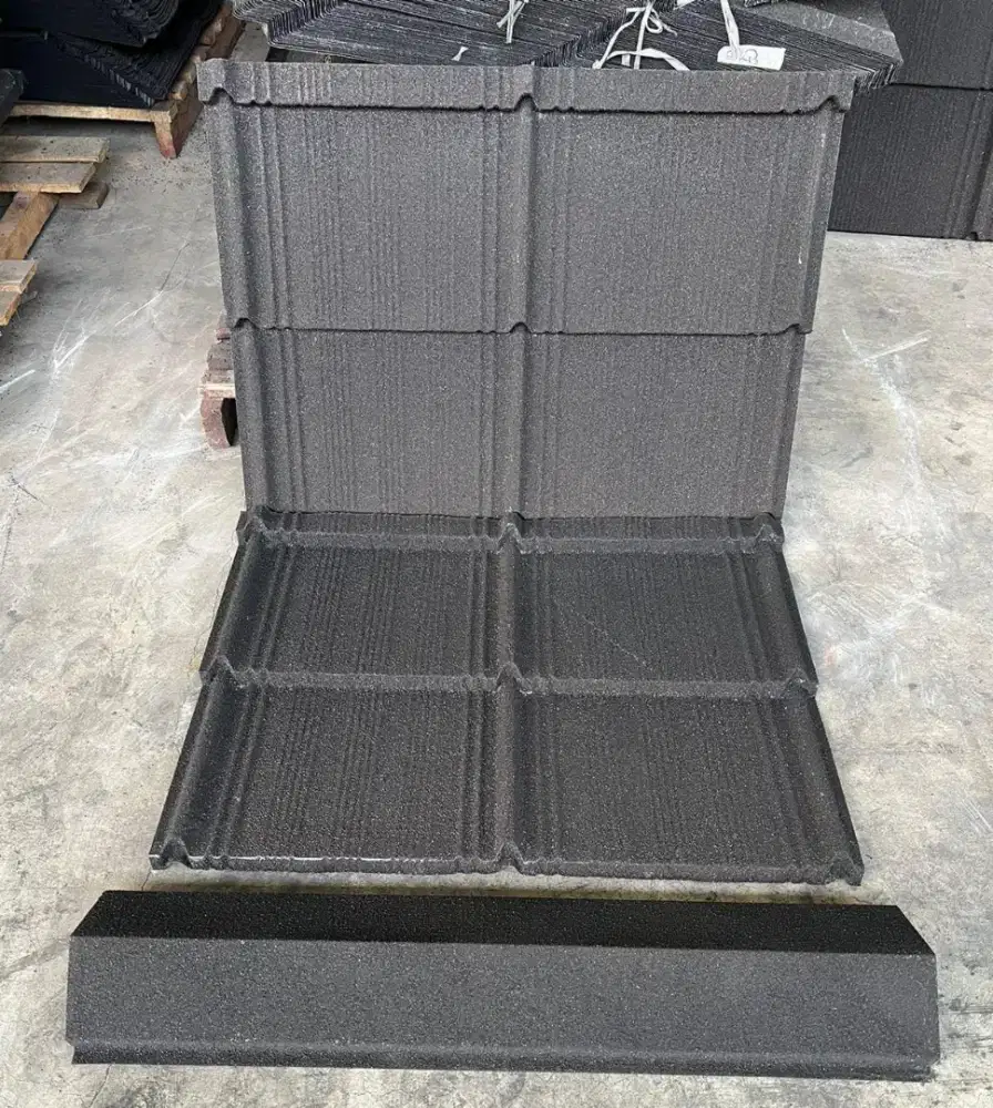 Atap minimalis lapis pasir