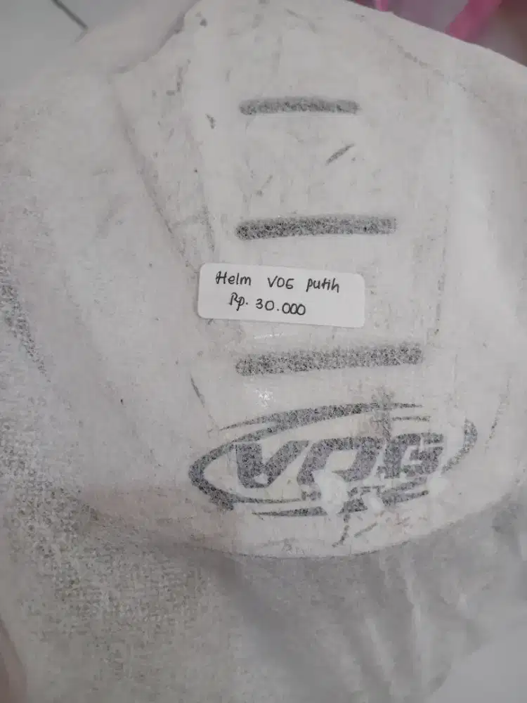 Helm VOG Asli Putih
