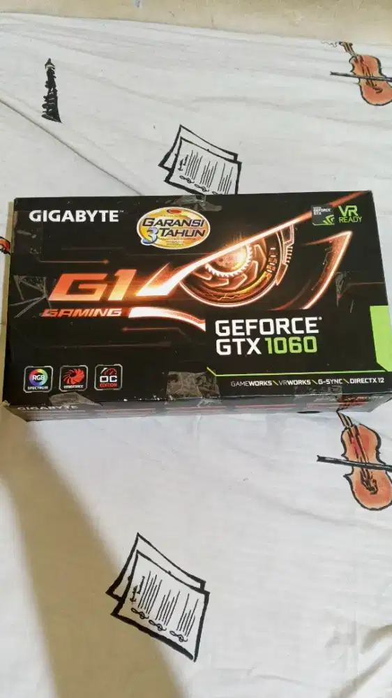 VGA GIGABYTE GTX 1060 6GB G1 GAMING