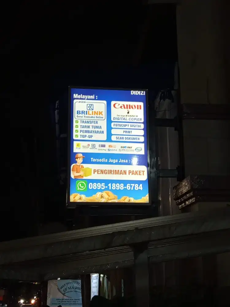 NEON BOX BAHAN AKRILIK