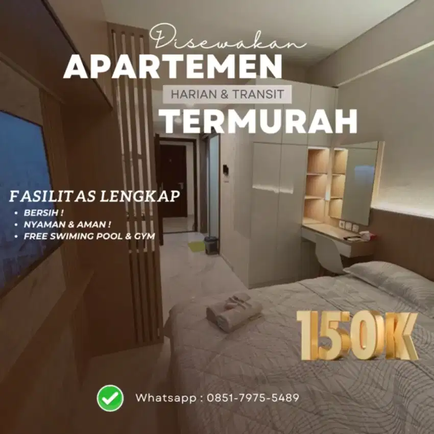 Sewa Apartemen BINTARO ICON Tangerang Selatan Harian Transit Termurah