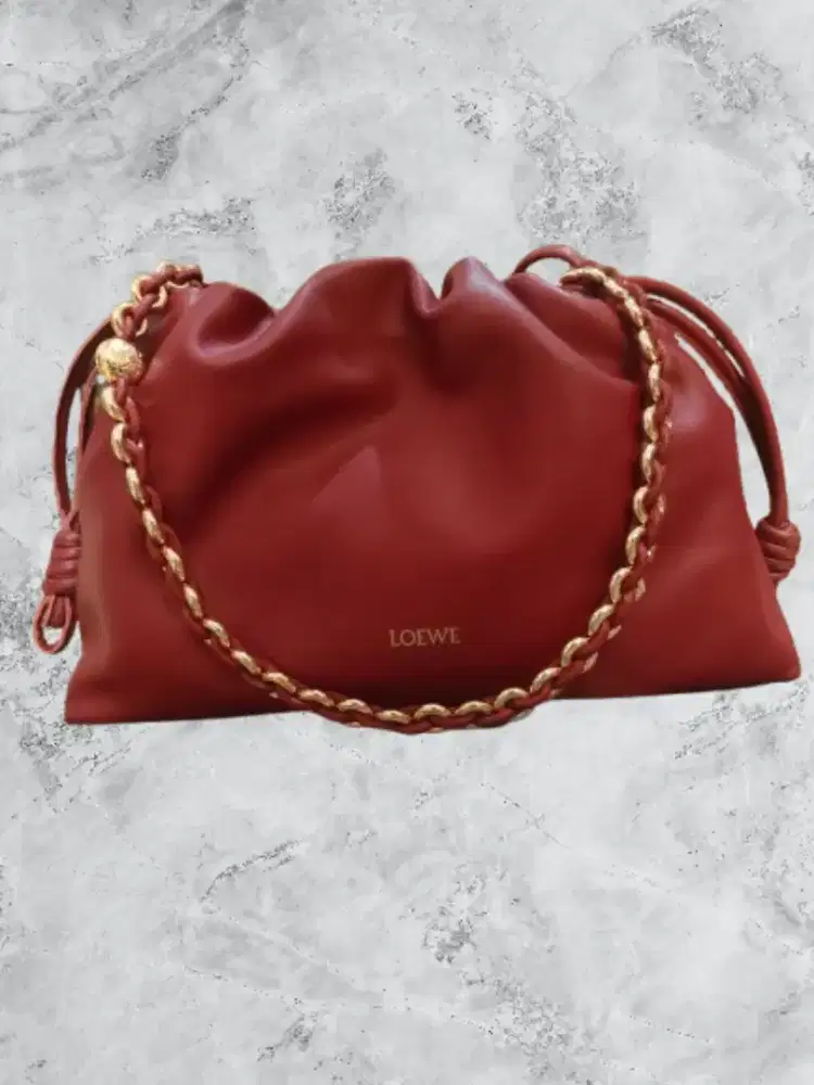 Preloved Tas Selempang L03WE Flamenco Mellow Nappa