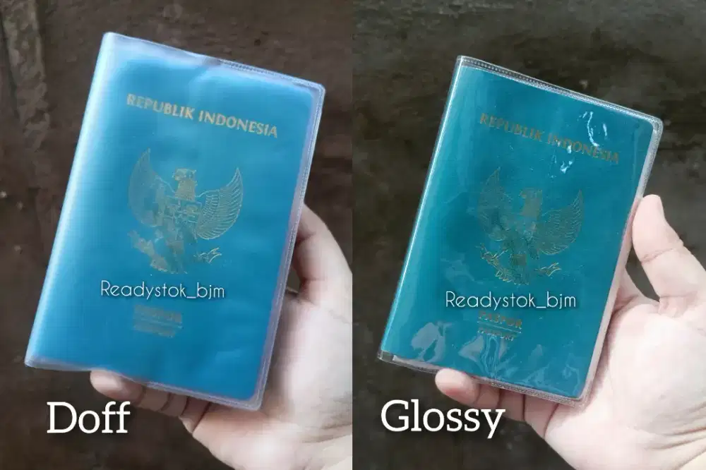 Ready Banjarmasin! Cover Sampul transparan passport & buku nikah