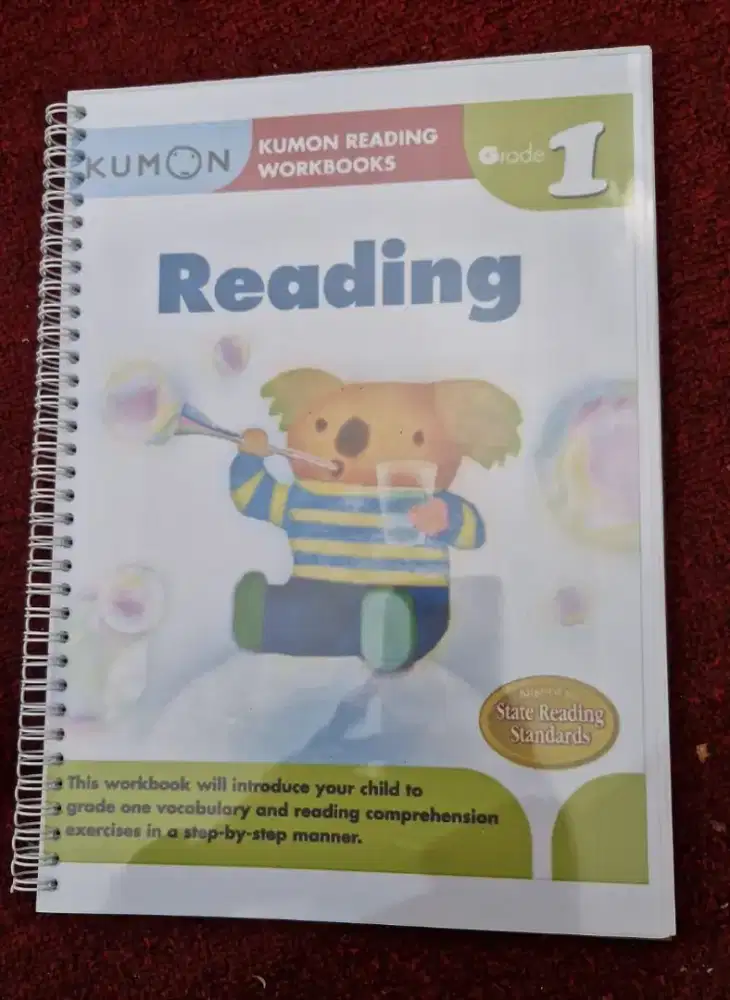 Buku Latihan membaca KUMON edisi READING