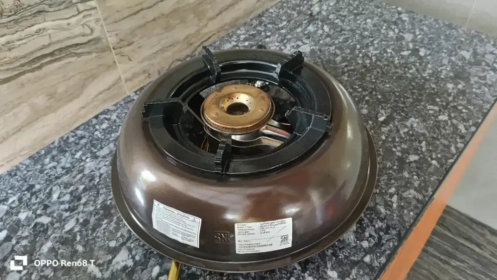 Kompor Gas Satu Tungku Hock Mutiara Deluxe 100MD