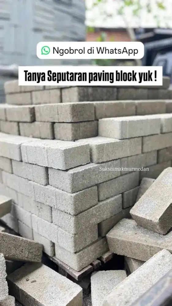 Paving Block Press Mesin