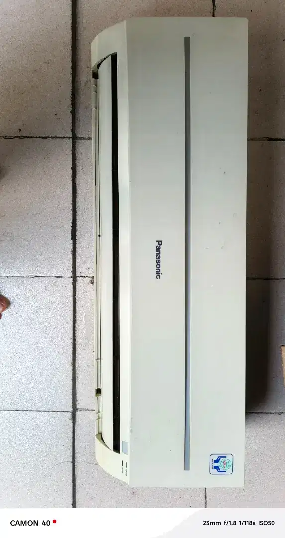 Indoor ac panasonic 1/2pk kondisi evap bocor, bagi yg minat aja