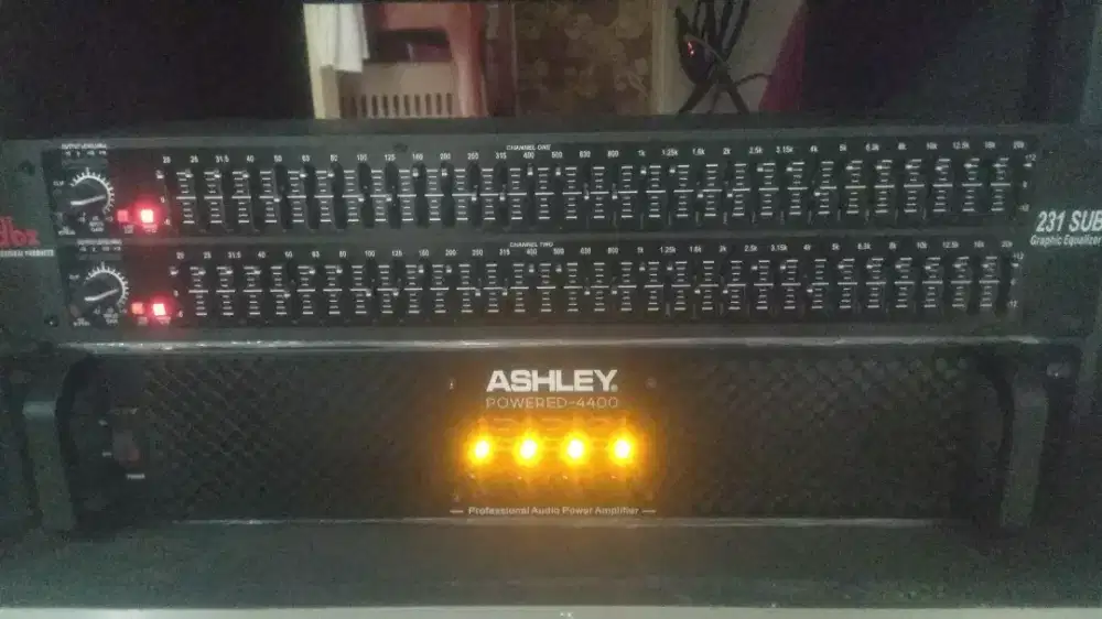 Dijual Equalizer DBX 231 SUB