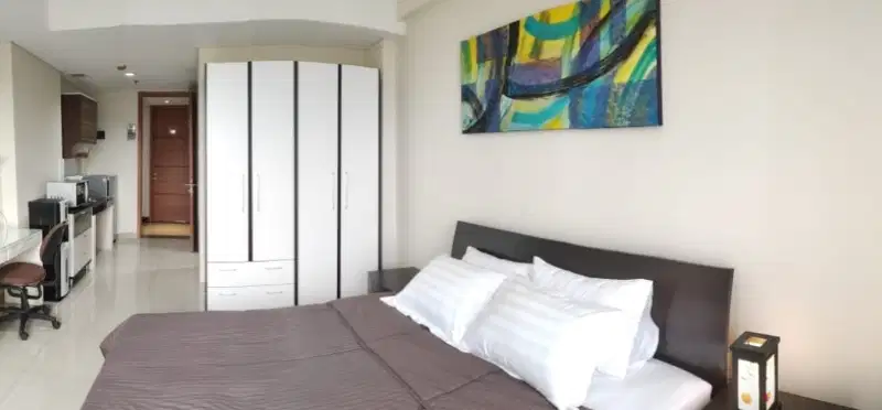 termurah  apartemen dago suite studio furnish bandung utara