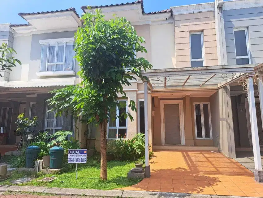 Dijual Rumah  Cluster Elista Village - Gading Serpong