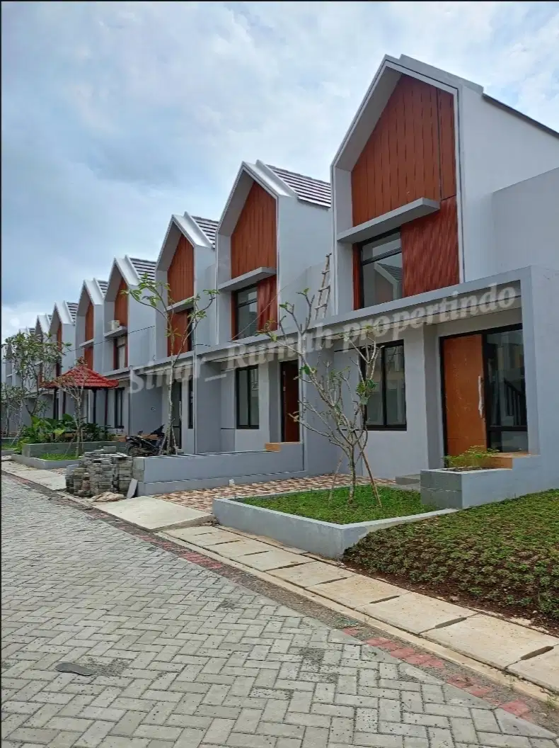 Siap huni 1,2 dan 3 lantai bisa cicil ke develop di bogor