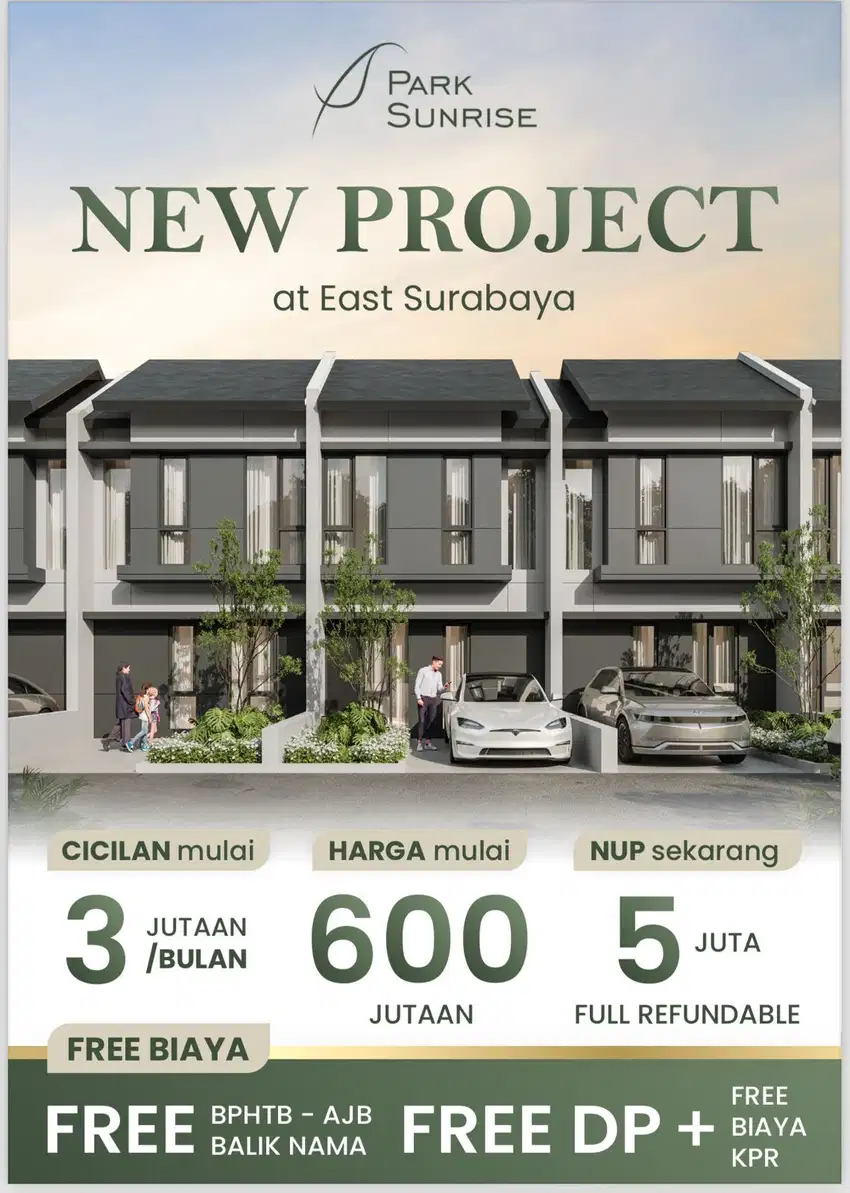 RUMAH MURAH SURABAYA PARK SUNRISE WONOREJO SELATAN