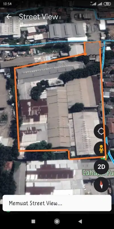 EXS PABRIK DI JUAL DI KM 9 NAROGONG BEKASI