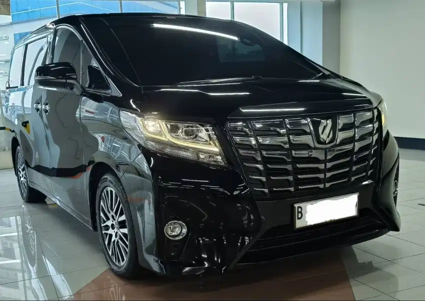 2017 Alphard 2.5G Record ATPM Km 52rb B Ganjil Pjk Jan 2026 Otr KREDIT