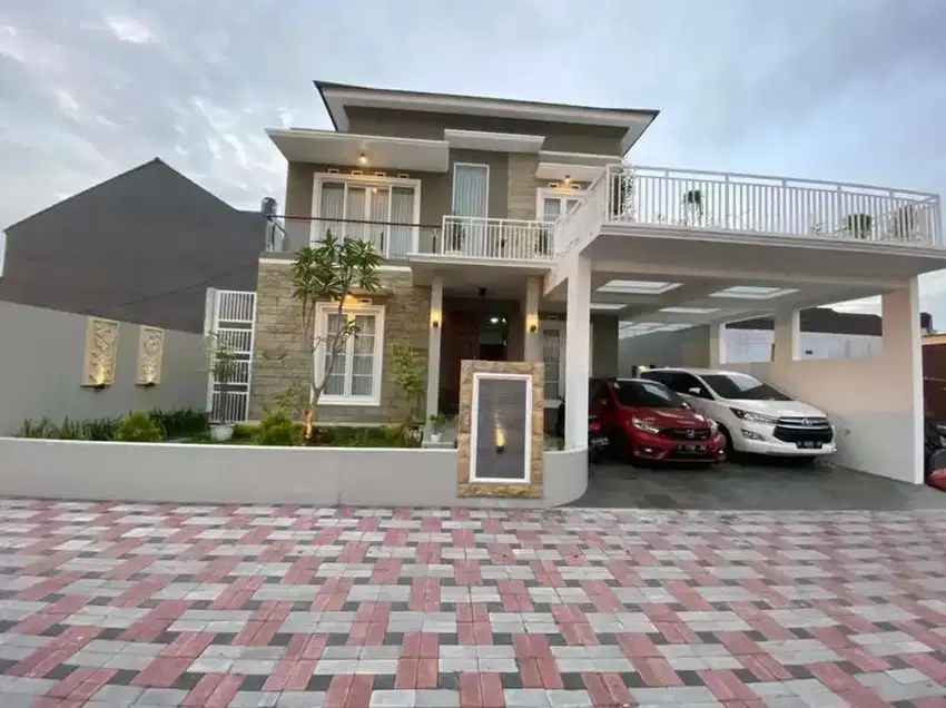 Rumah bagus full furnish dalam perumahan dekat RSA UGM JCM