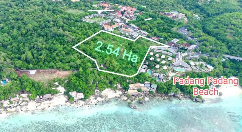 Tanah tebing pecatu jimbaran