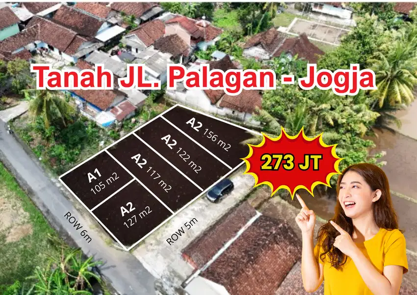 Dapatkan Tanah Strategis Palagan dengan Harga Terbaik