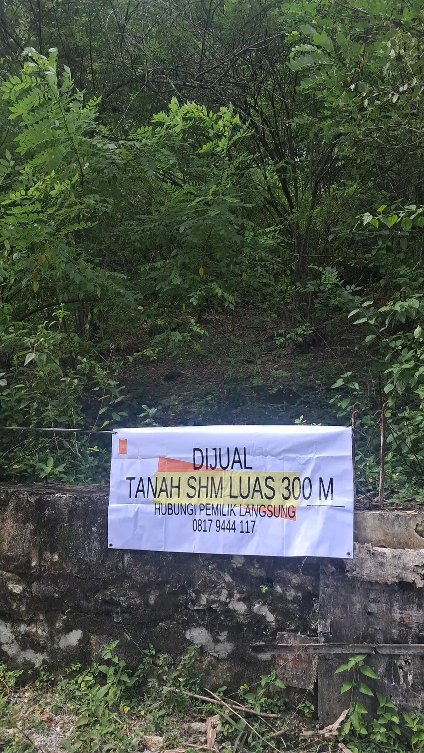 Jual Tanah Pekarangan Status SHM