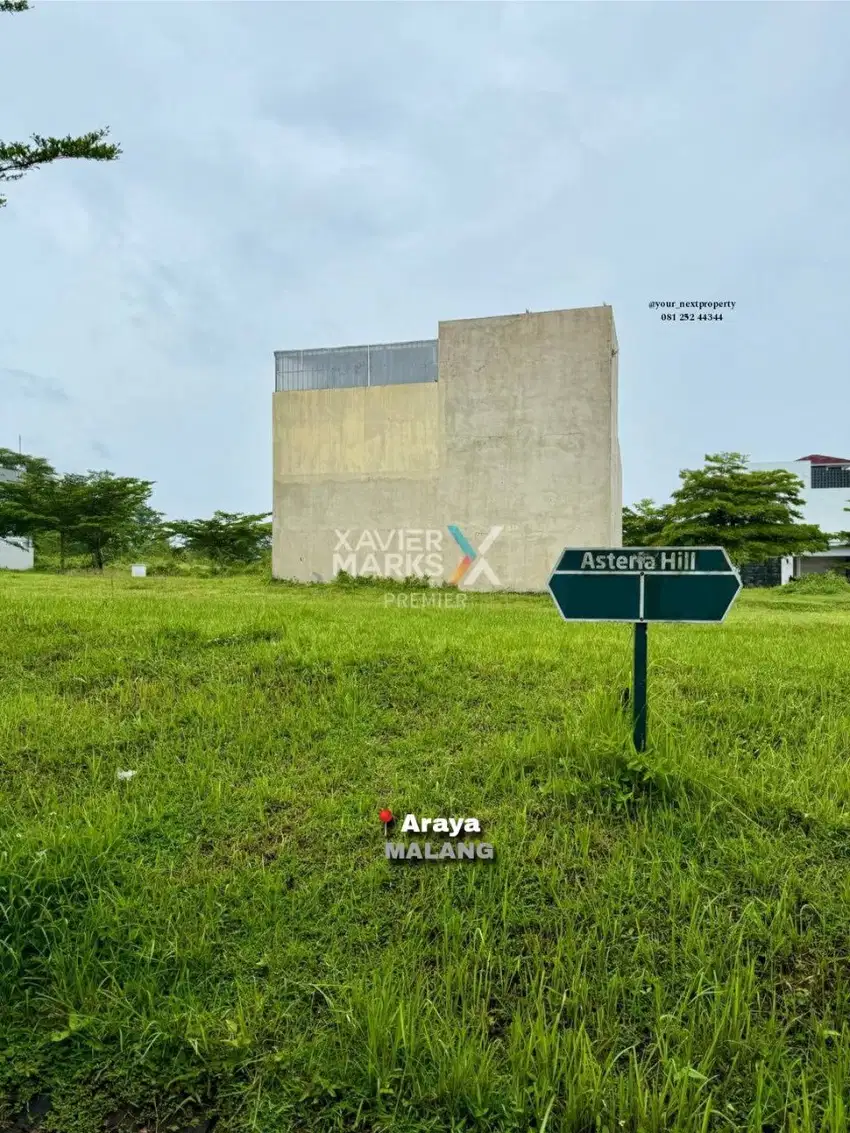 Tanah Kavling Murah Di Cluster Asteria Hill, The Araya Malang(OLX265)