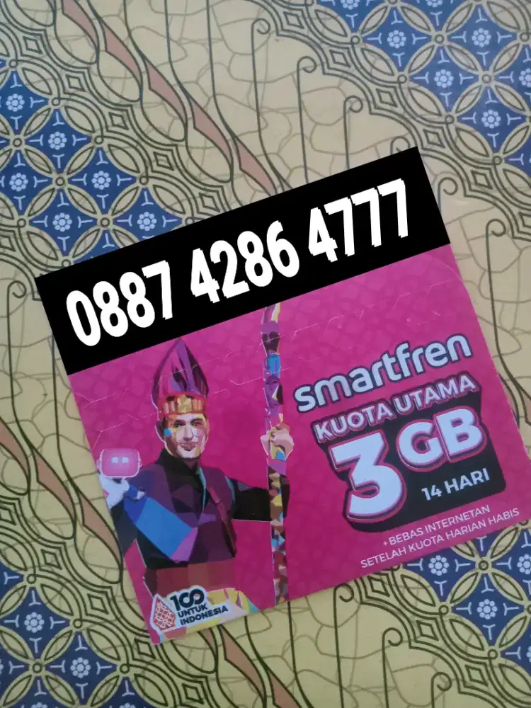 Nomor cantik Smartfren pilihan