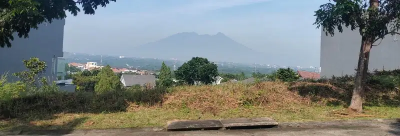Kavling Hook View Gunung Salak di Sentul City Bogor