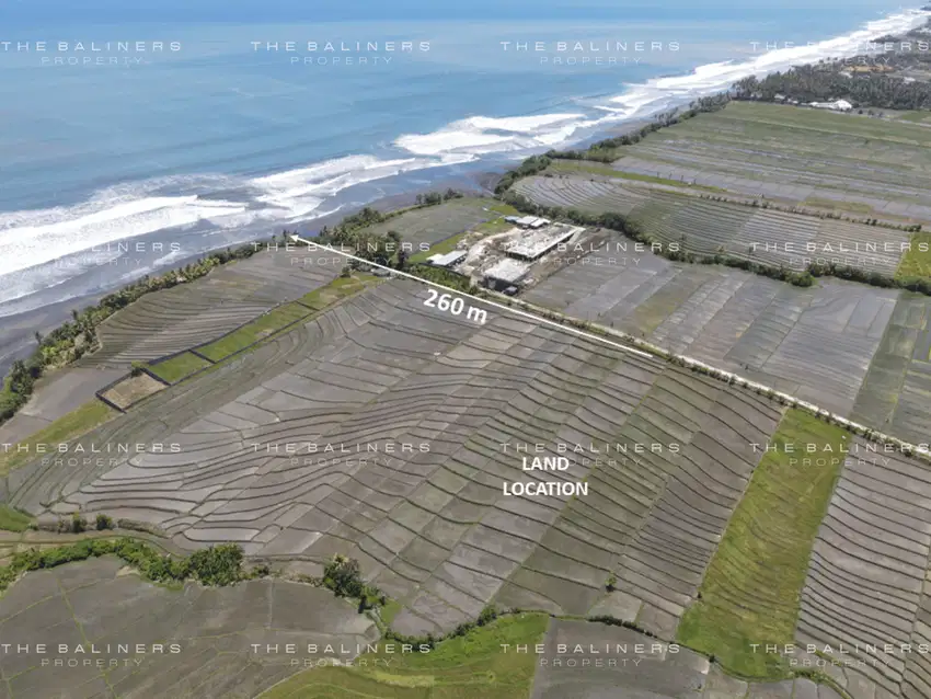 LEASEHOLD LAND WALKING DISTACE TO THE BEACH IN TABANAN