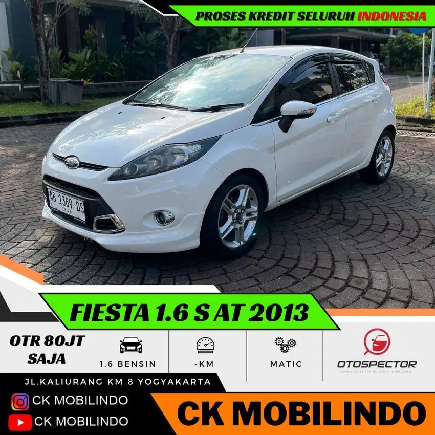 (Dp10jt) Ford Fiesta S Matic 2013 Plat AB Pajak Baru Kredit Murah