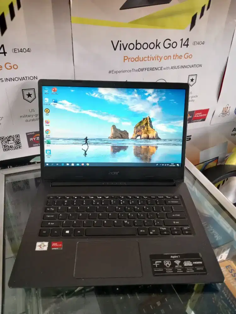 Laptop Acer Aspire 3 Amd Athlon Silver 3050U Ram 4 SSD 512