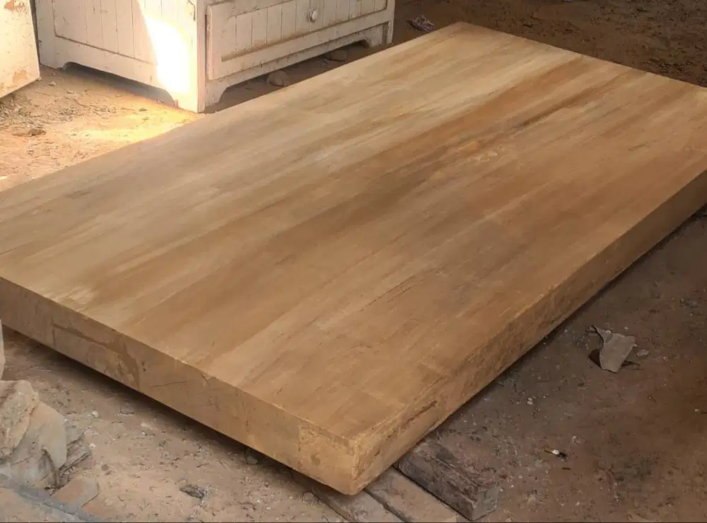 Papan Jati utuh ukuran 100 x 200 x 10 cm