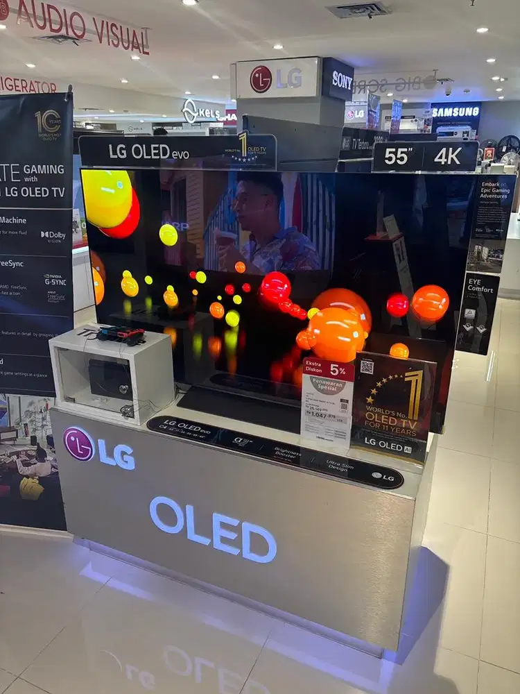 LG OLED TV SMART 4K 55 INCH 2025