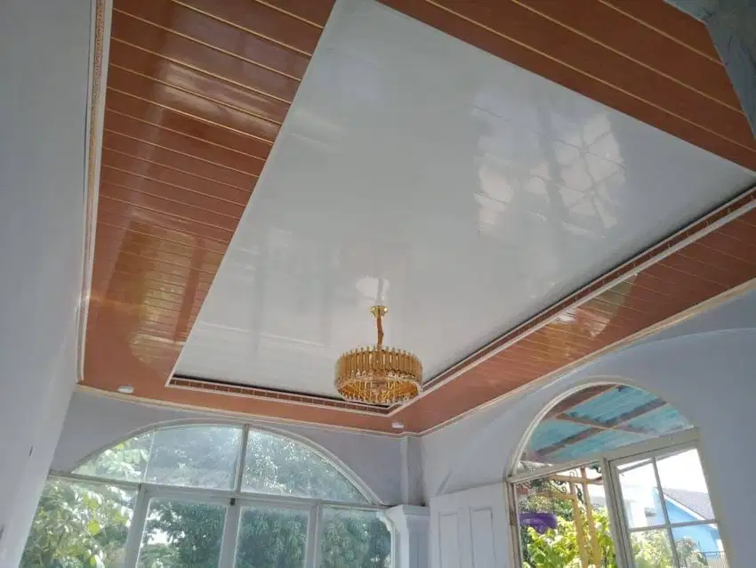 Partisi Jasa Tukang Pasang Wall Moulding Sekat Plafon PVC GRC Gypsum