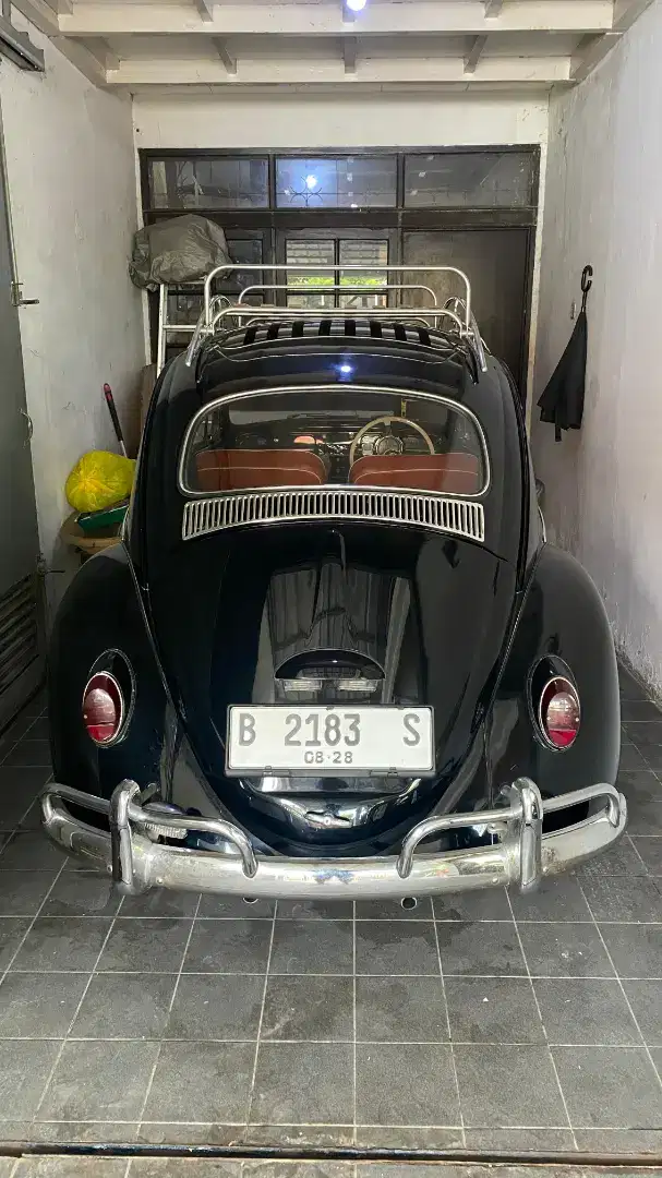 Mobil Kodok VW Volkswagen Manual 1964 Hitam