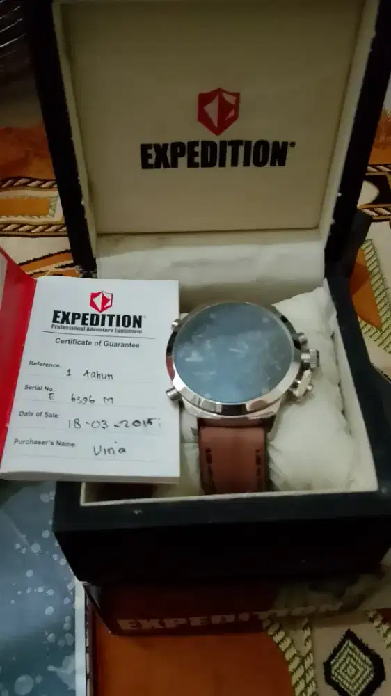 Jam tangan pria ekpedition