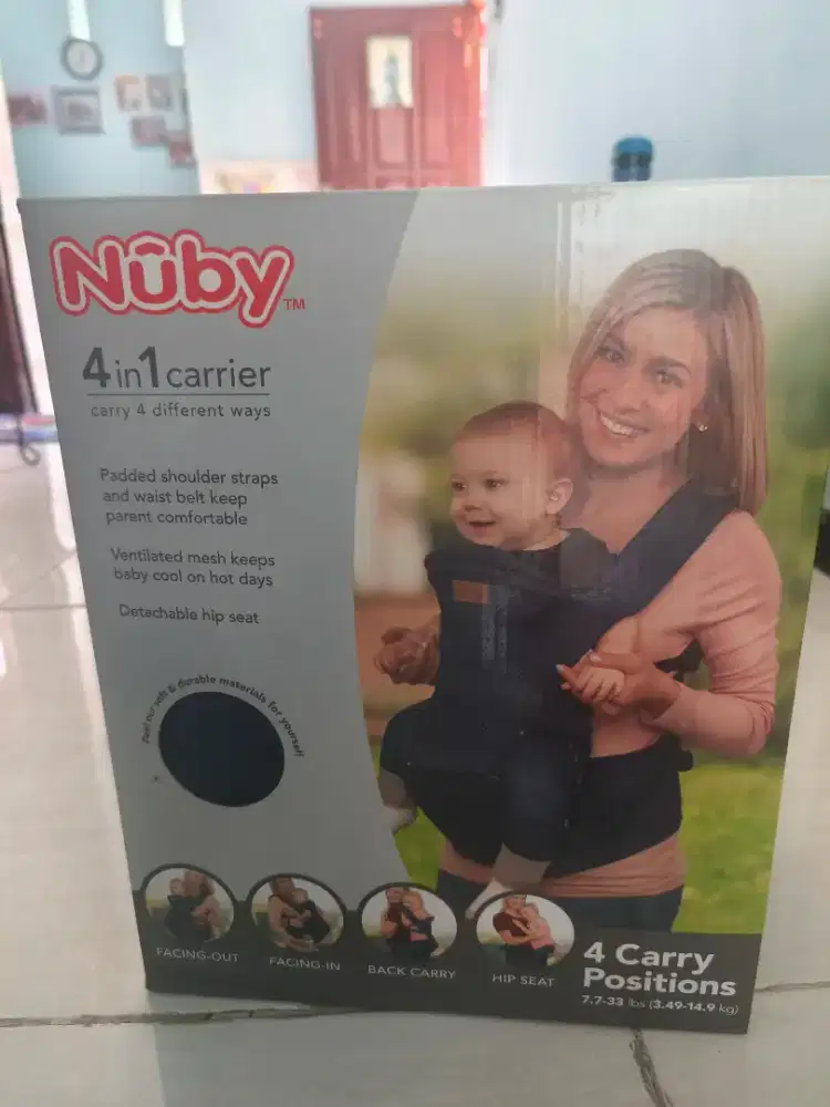 PL Gendongan bayi depan belakang