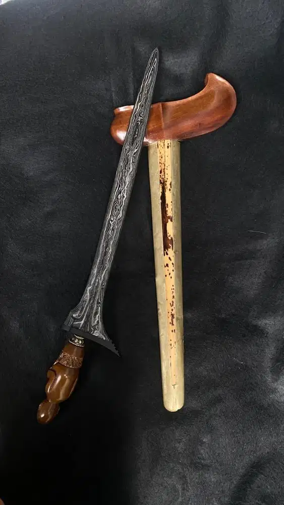Keris Jalak Sangu Tumpeng PB sepuh original gagah berwibawa