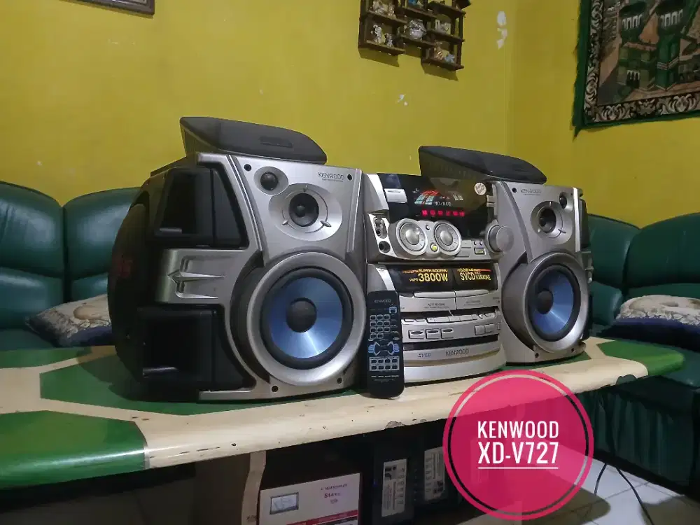 Sakset Hifi KENWOOD XD-V727 Xbass Terawat