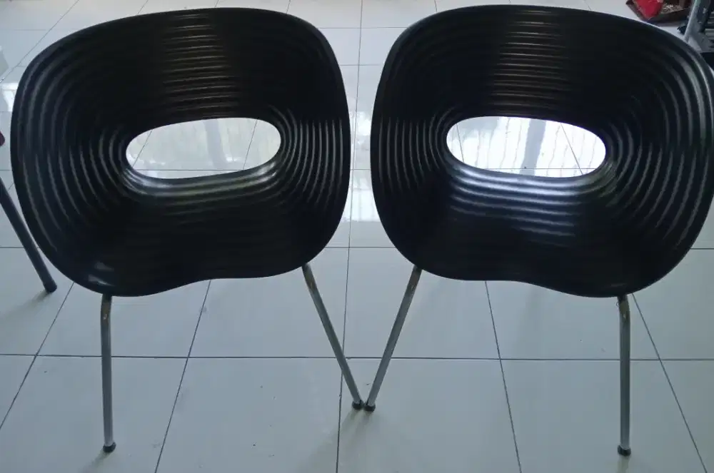 Kursi melamin tebal kaki stainless Informa