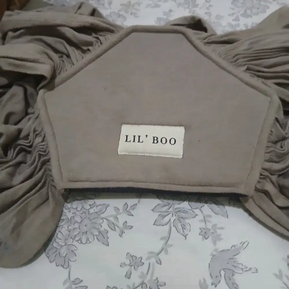 Gendongan bayi baby wrap instan lilboo ukuran M