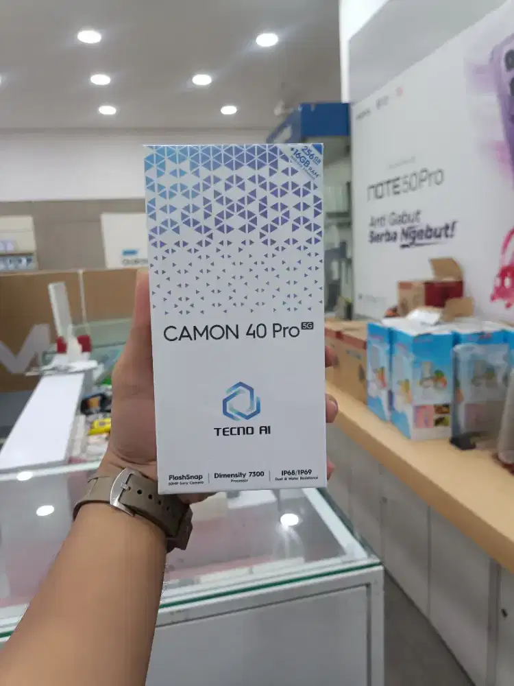 Tecno CAMON 40 pro 5G 8/256 NEW GARANSI RESMI