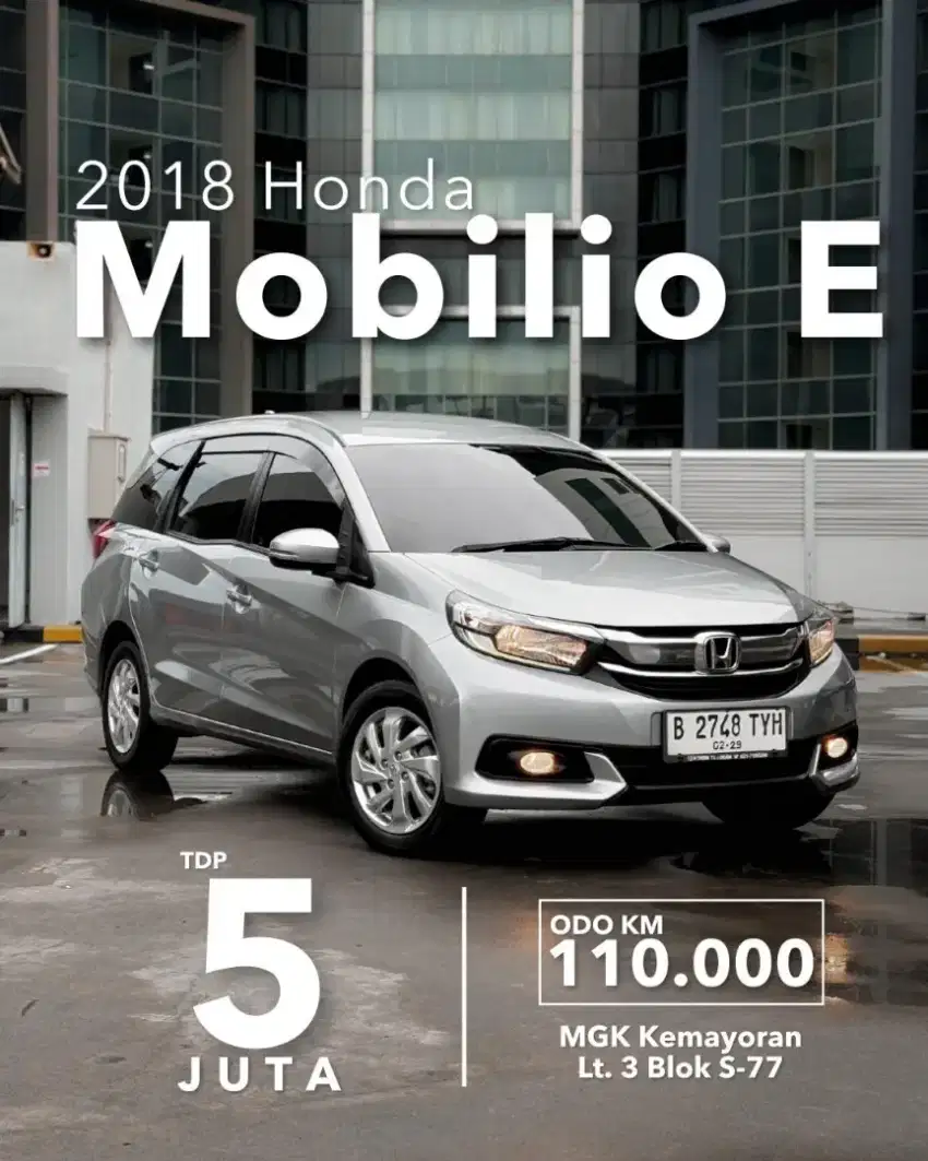 Mobilio E CVT 2018 Like New