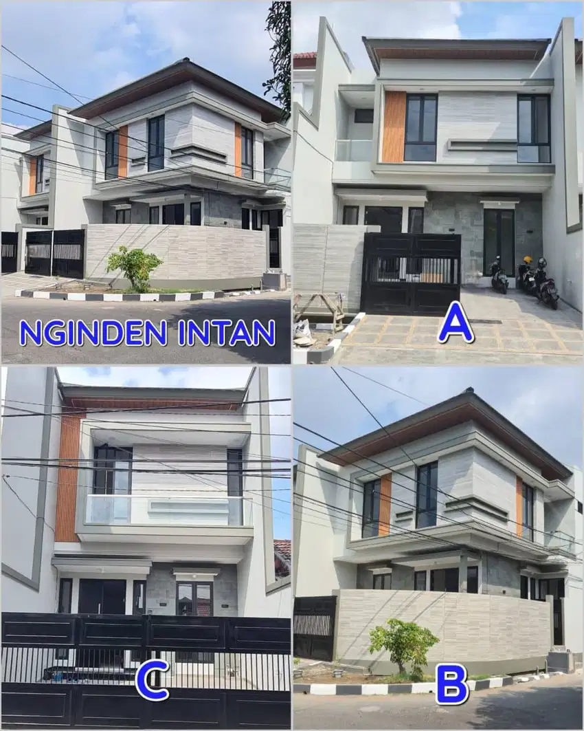 Dijual Rumah Baru Gress Minimalis Modern Nginden Intan Timur 2 Lantai
