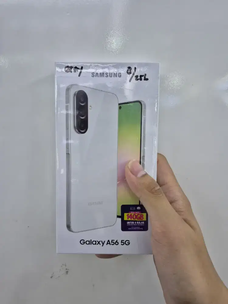 Samsung A56 5G 8/256 Free Upgrade Memory 500rb Garansi Resmi Sein