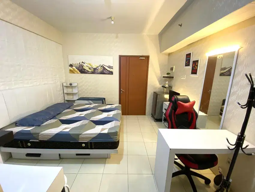 Apartemen Green Lake View Ciputat Tower B Hoek Studio Mingguan