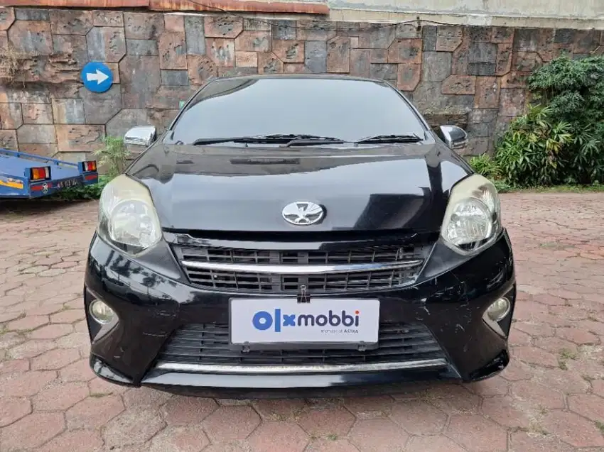 TDP Rendah Toyota Agya 1.0 G Bensin-MT 2014 Hitam CBYZB