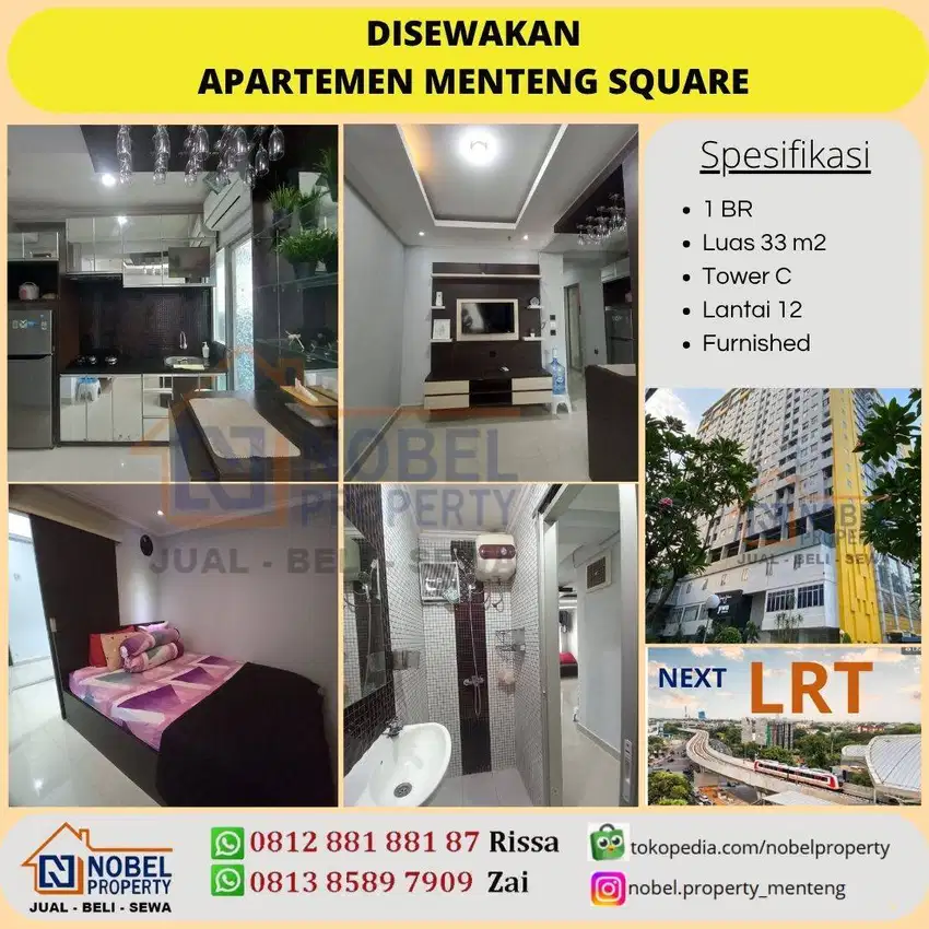 Disewakan Apartemen Mentes 1BR Full Furnished Minimalis Jakarta Pusat