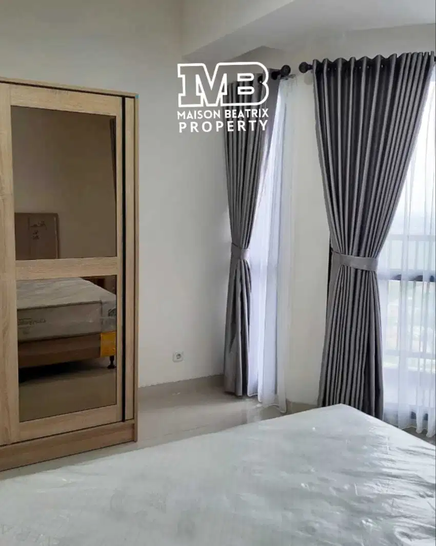 DISEWAKAN APARTEMEN FULL FURNISH 1BR DI AYOMA RESIDENCS, BSD CITY