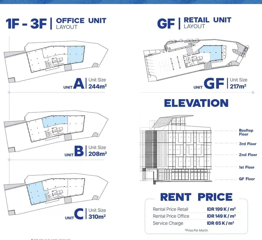 New Office Building Space Palmerah jakbar
