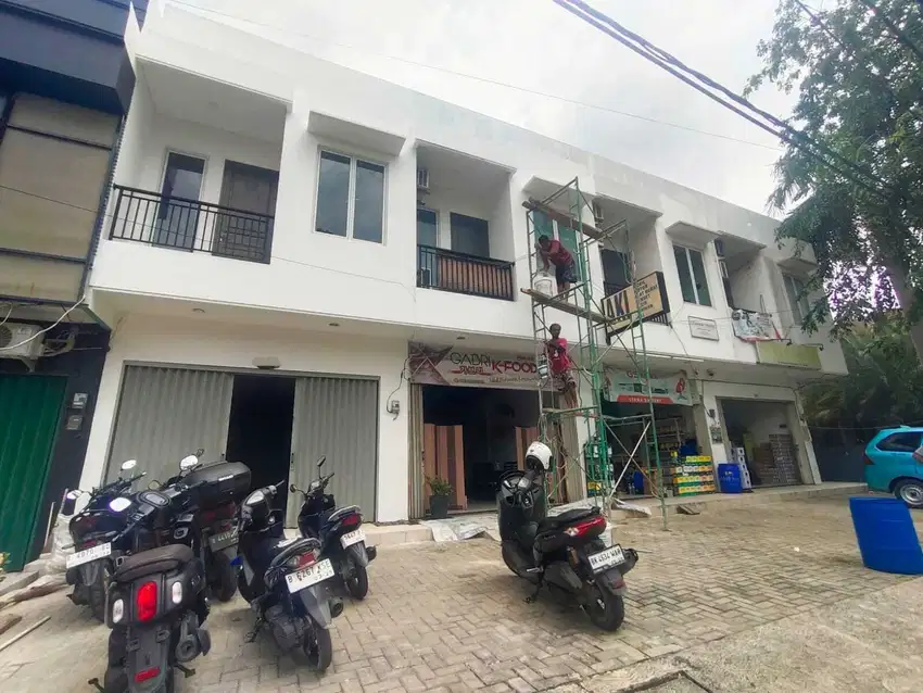 Disewakan ruko Harapan Indah siap pakai lokasi bagus harga terbaik