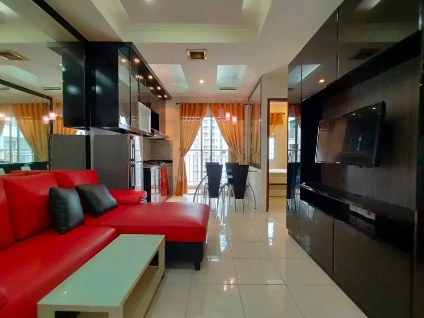 Disewakan tipe 2br furnish apartment mediterania garden res 2