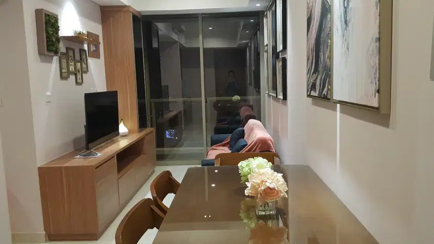 Disewakan Apartemen Taman Anggrek Residence 3BR Tower D Furnished